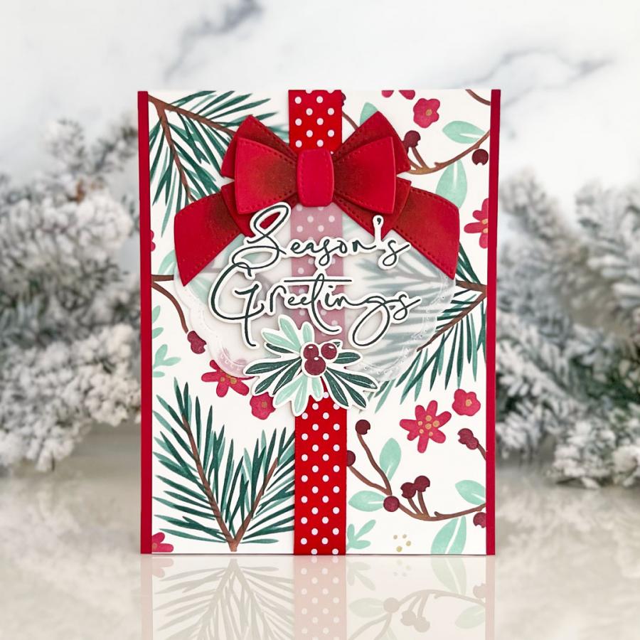 The Bigs Christmas Sentiments Stamp Set