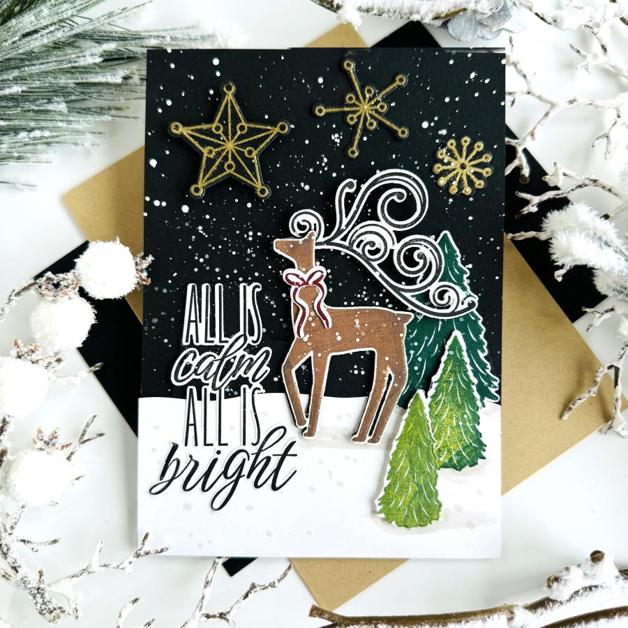 Deerest Blessings Stamp Set