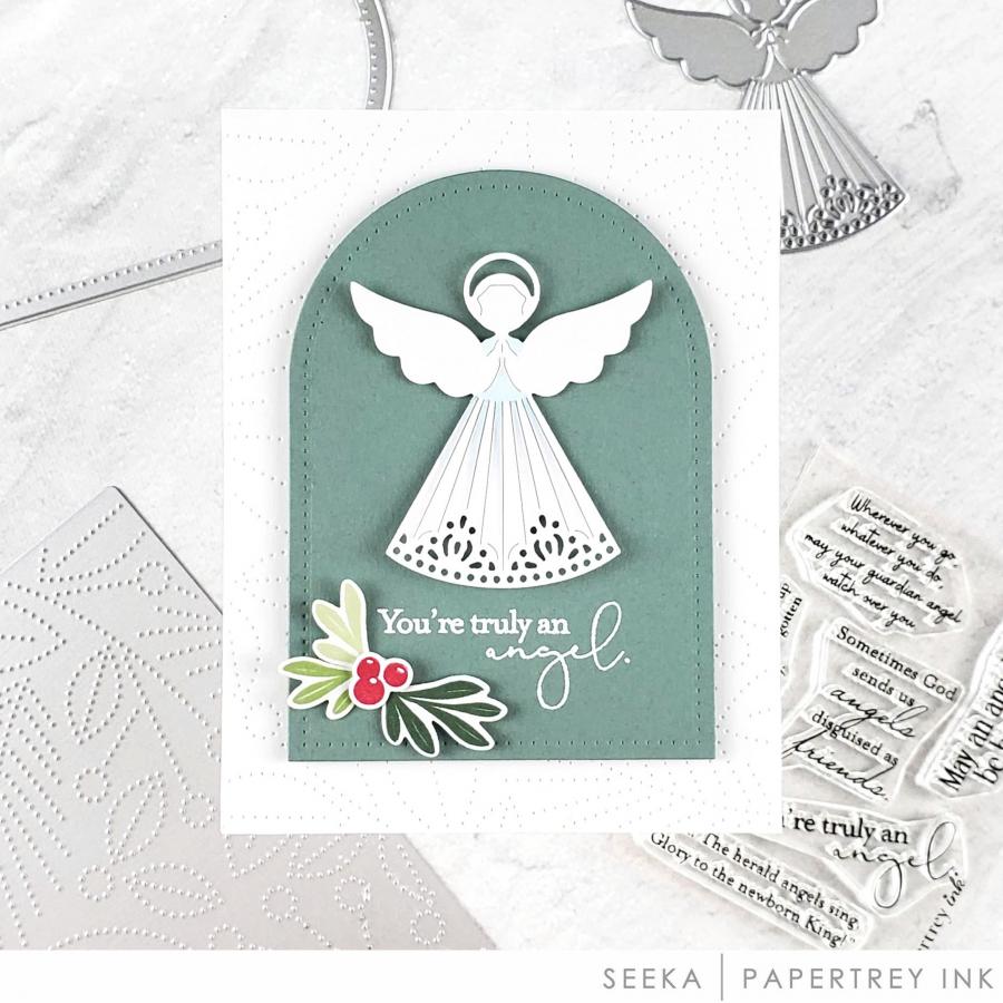 Angelic Sentiments Mini Stamp Set