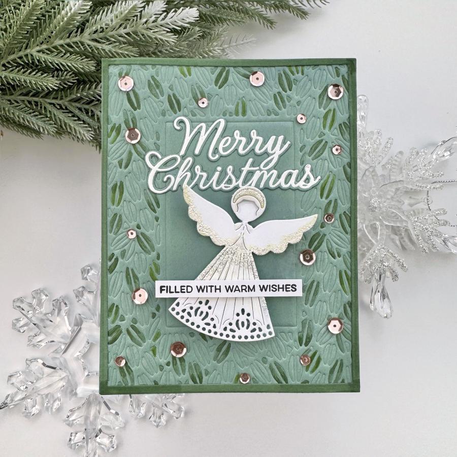 Angelic Sentiments Mini Stamp Set