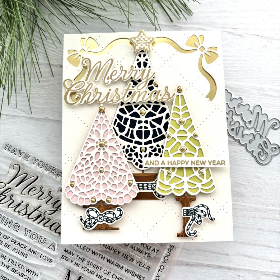 This is Big Sentiments: Merry Christmas Stamp Set