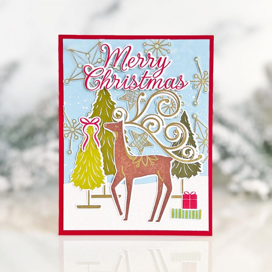 This is Big Sentiments: Merry Christmas Stamp Set