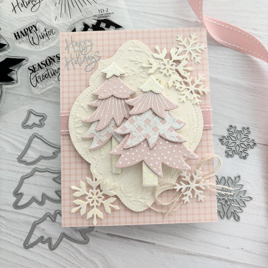 Trees 'n Patterns Stamp Set