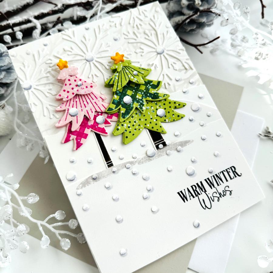 Trees 'n Patterns Stamp Set