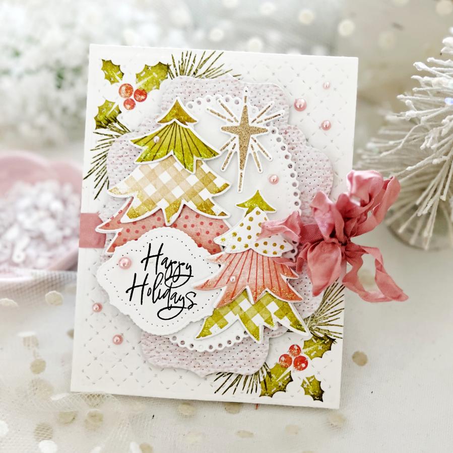 Trees 'n Patterns Stamp Set