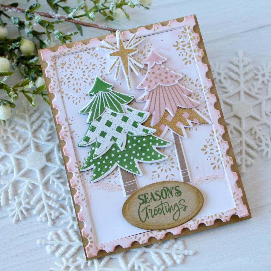 Trees 'n Patterns Stamp Set