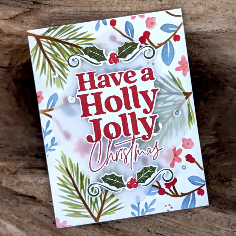 The Bigs Winter Sentiments Stamp Set