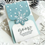 This is Big Sentiments: Snow Stamp Set