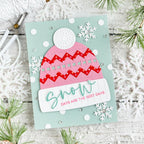 This is Big Sentiments: Snow Stamp Set