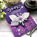 This is Big Sentiments: Snow Stamp Set