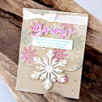This is Big Sentiments: Snow Stamp Set