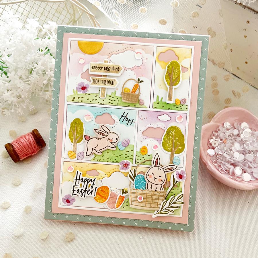 Easter in Frames Stamp Set