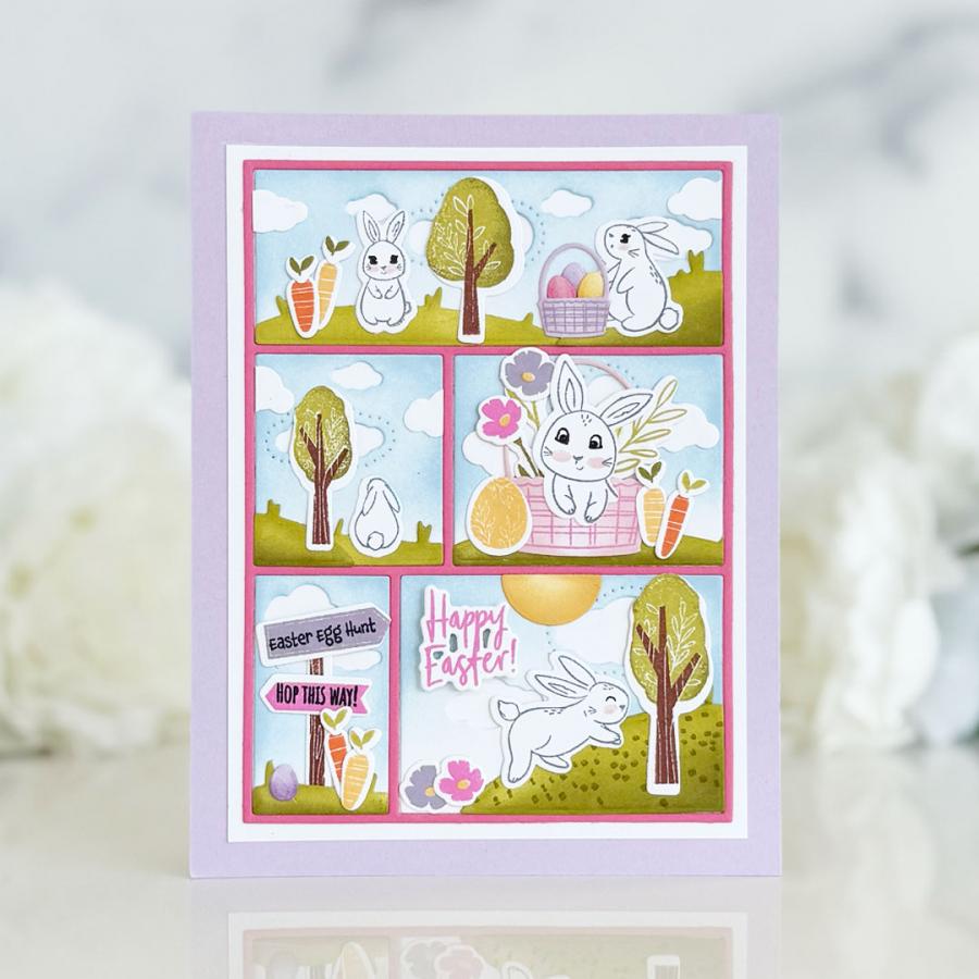 Easter in Frames Stamp Set
