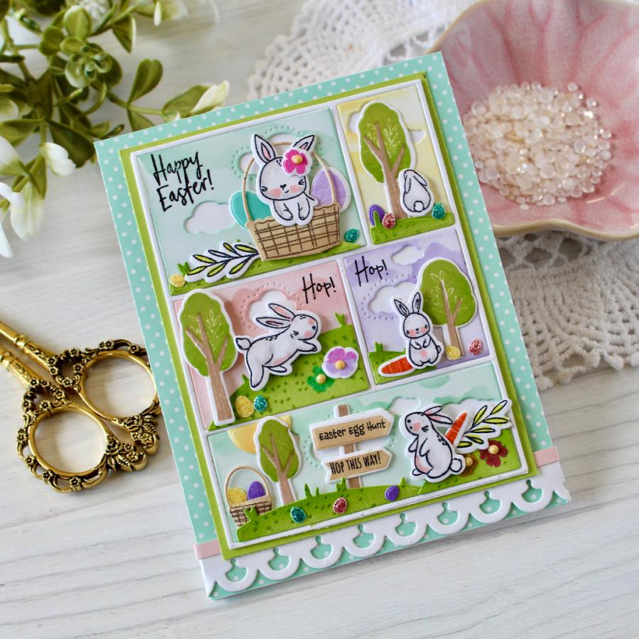 Easter in Frames Stamp Set