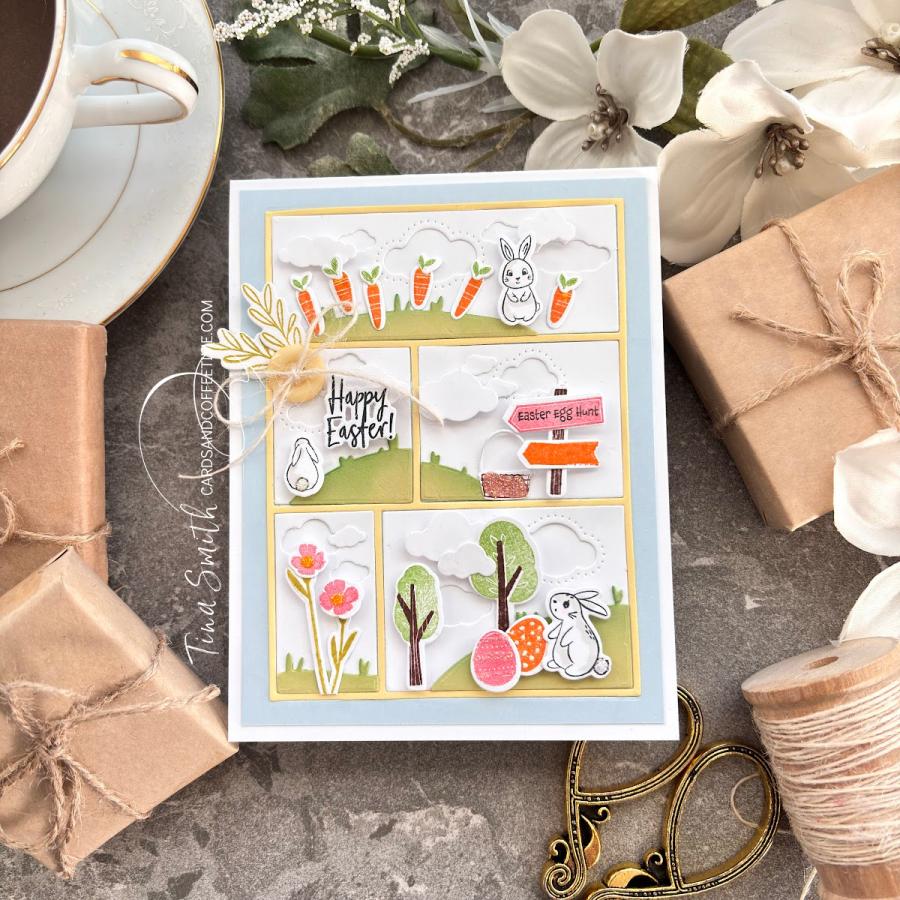 Easter in Frames Stamp Set