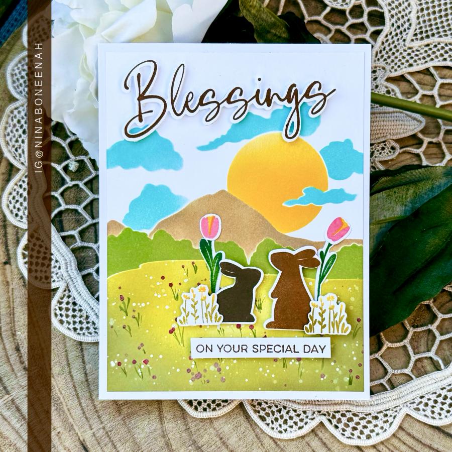 Tiers of Cheer: Easter Stamp Set