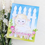 This is Big Sentiments: Many Blessings Stamp Set