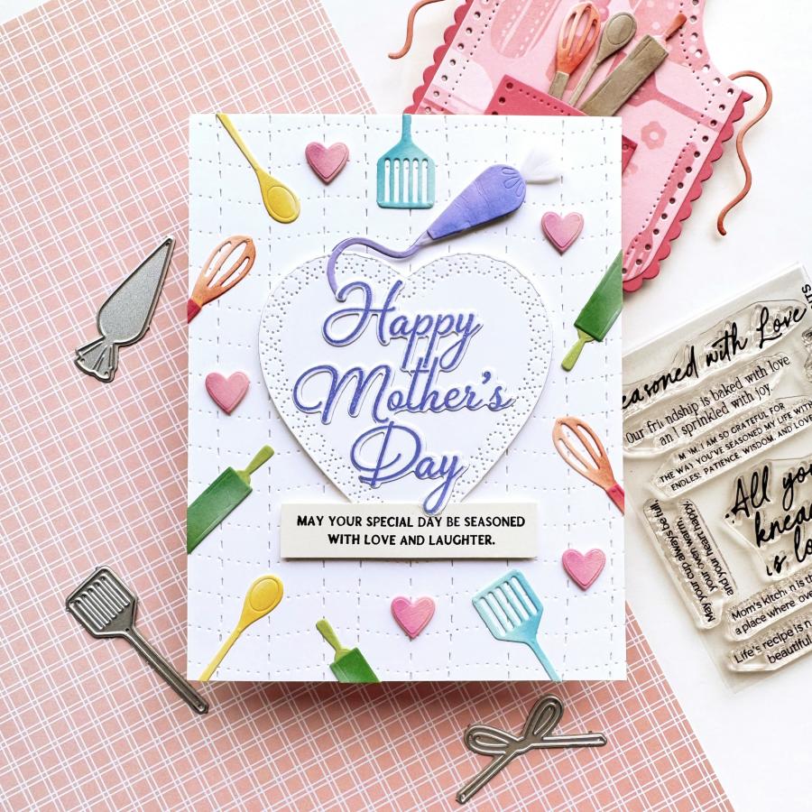 Seasoned with Love Sentiments Mini Stamp Set