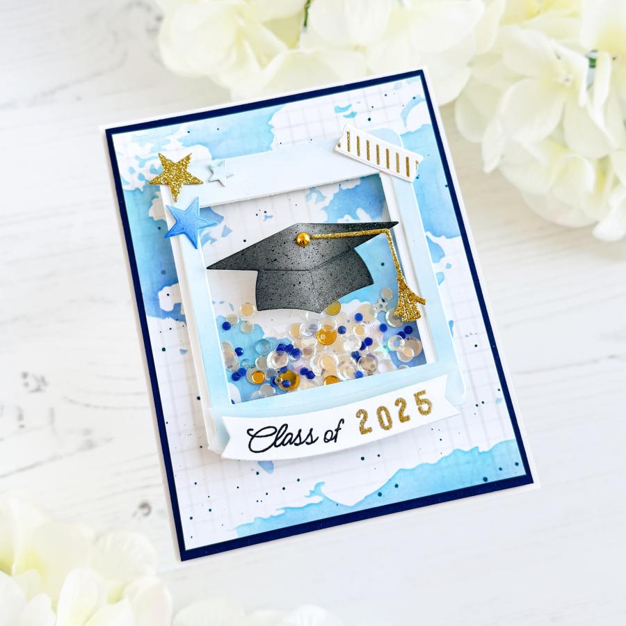 Framed in Success Sentiments Stamp Set