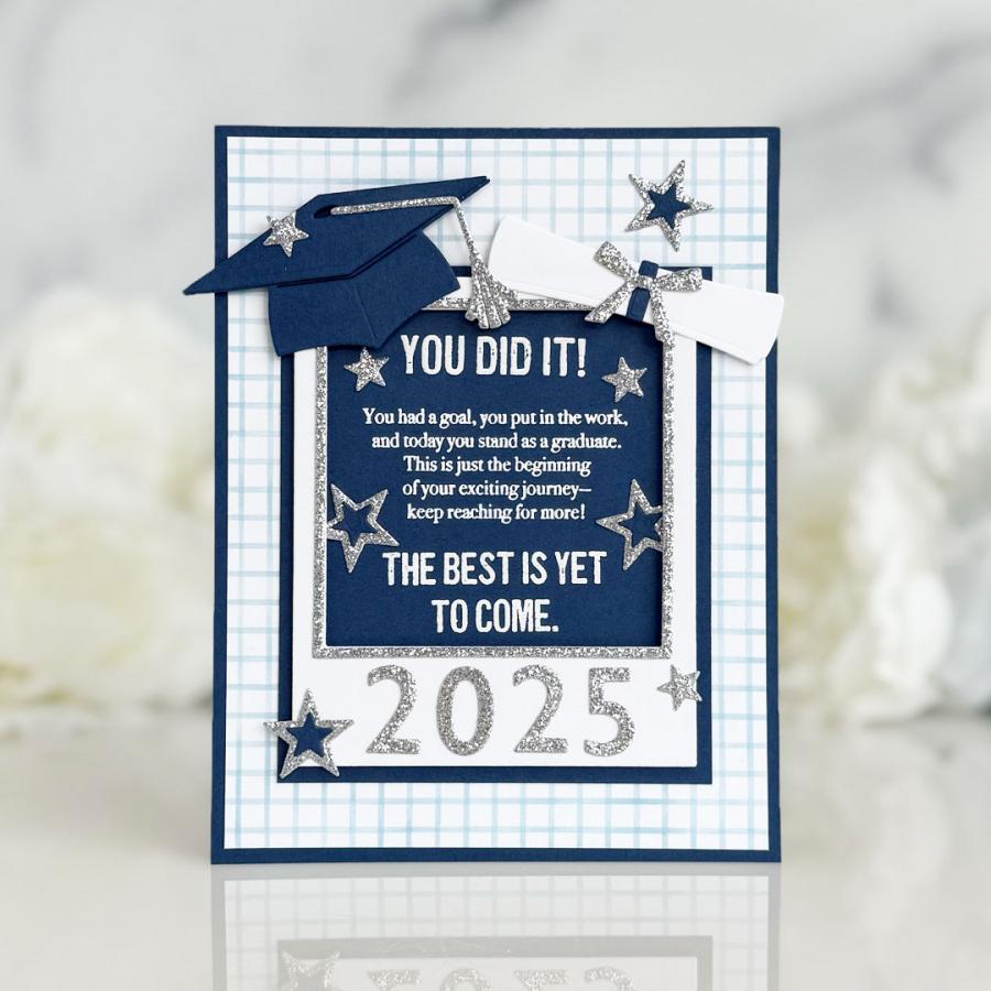 Framed in Success Sentiments Stamp Set