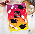 Framed in Success Sentiments Stamp Set