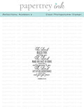 Reflections: Numbers 6 Mini Stamp Set