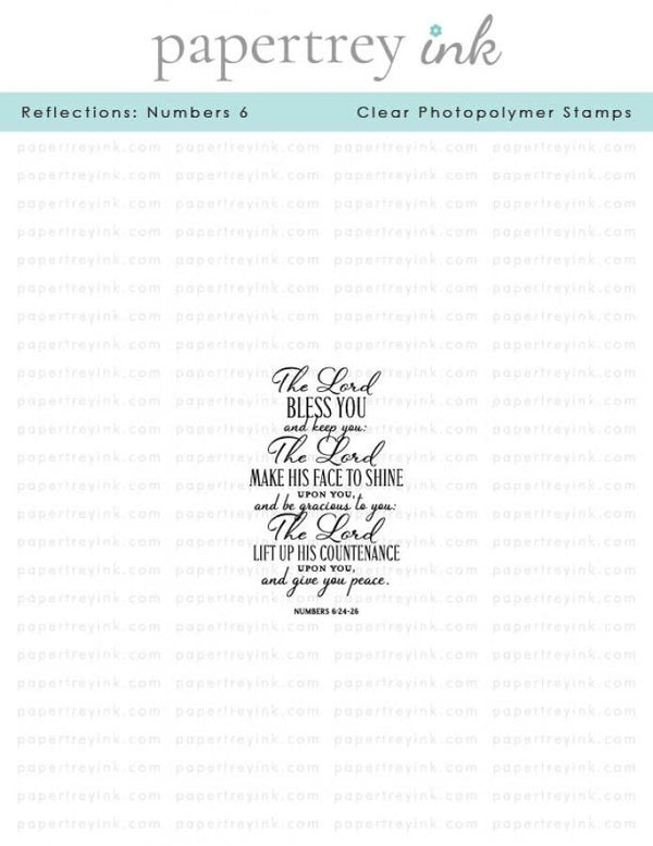 Reflections: Numbers 6 Mini Stamp Set