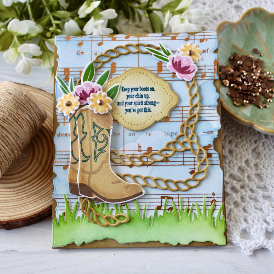Cowboy Logic Mini Stamp Set