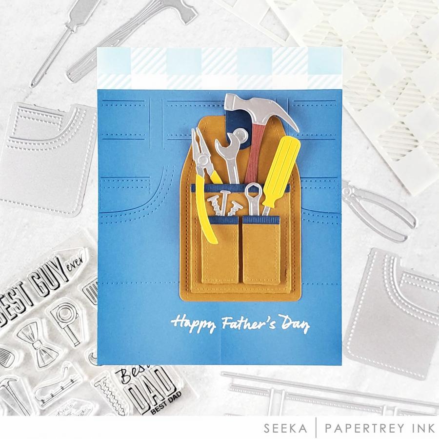 Best Dad Stamp Set