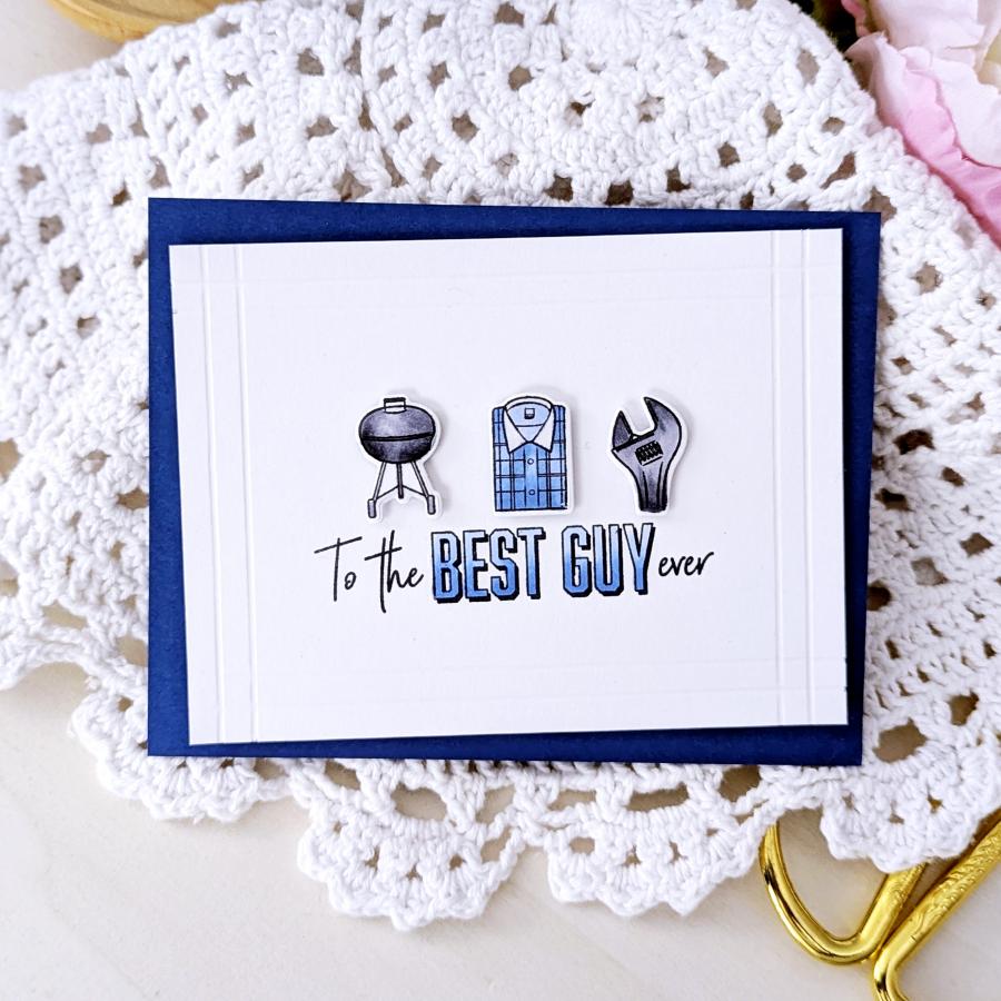 Best Dad Stamp Set