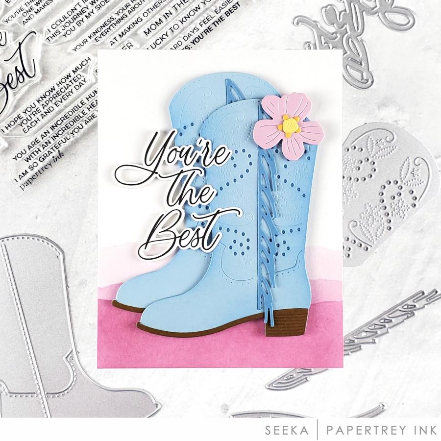 This is Big Sentiments: You're the Best Stamp Set