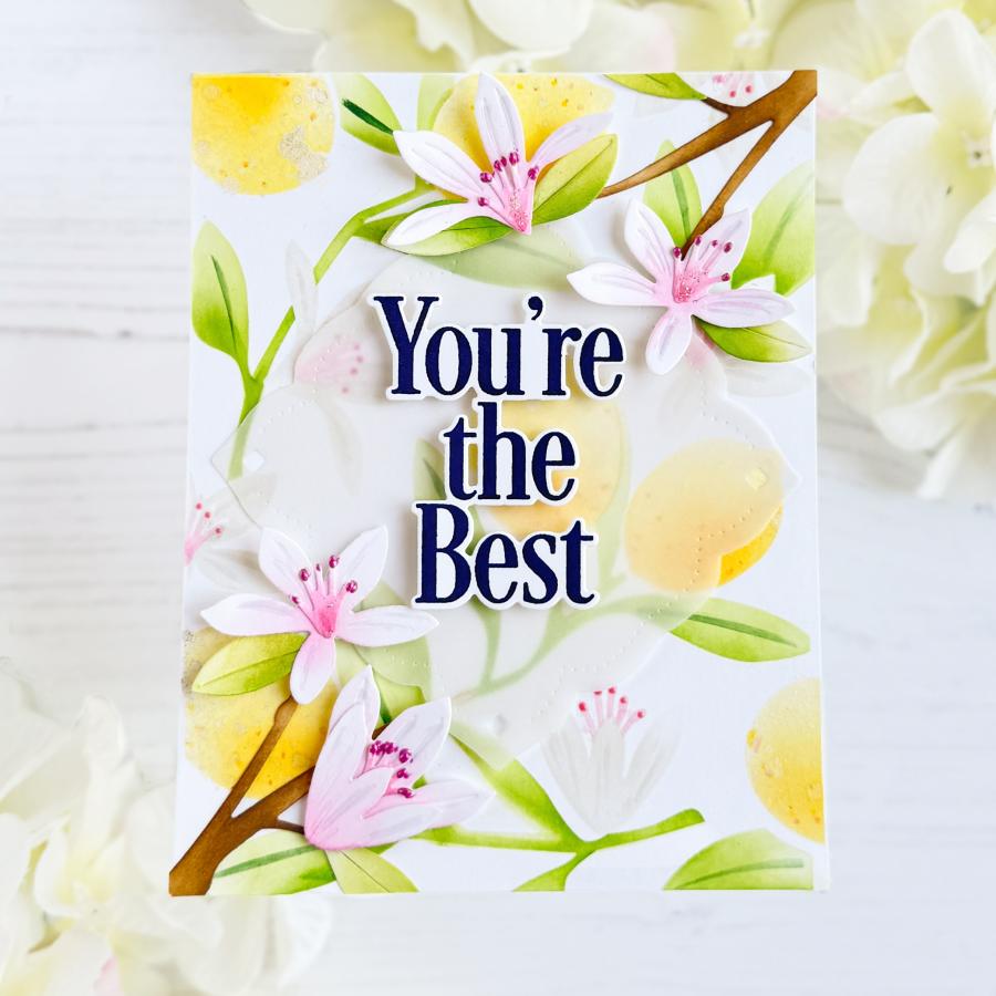 This is Big Sentiments: You're the Best Stamp Set