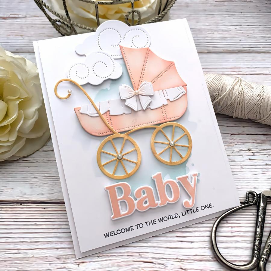 This is Big Sentiments: Baby Stamp Set