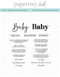 This is Big Sentiments: Baby Stamp Set