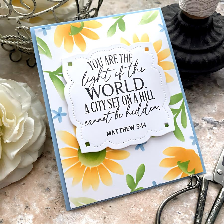 Reflections: Matthew 5 Mini Stamp Set