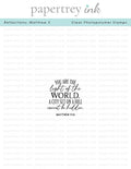 Reflections: Matthew 5 Mini Stamp Set