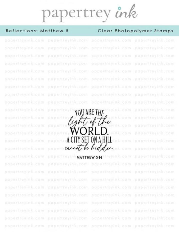 Reflections: Matthew 5 Mini Stamp Set