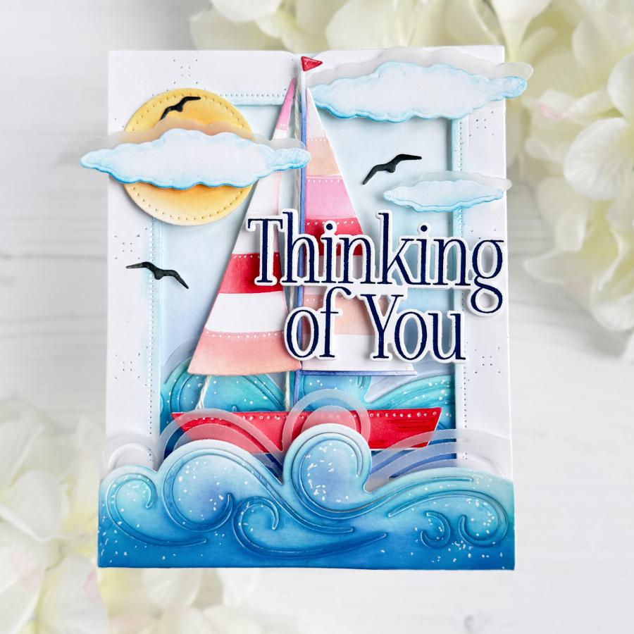 This is Big Sentiments: Thinking of You Stamp Set
