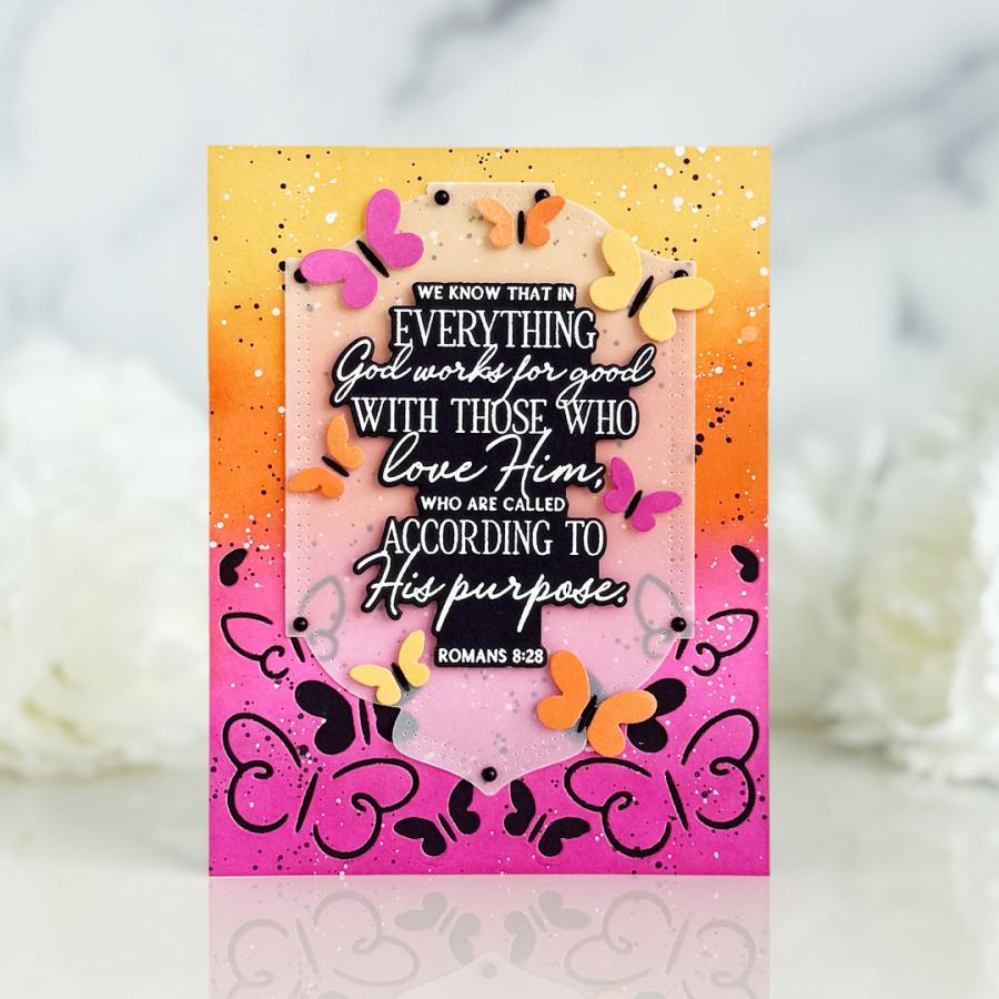 Reflections: Romans 8 Mini Stamp Set