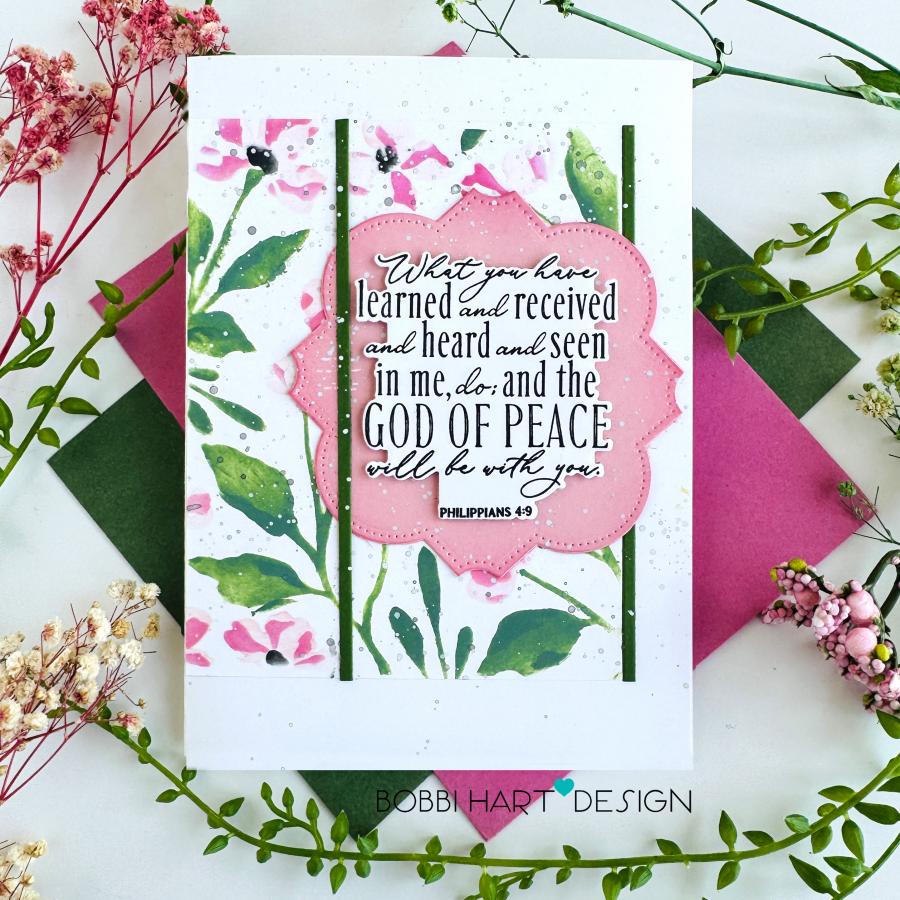 Reflections: Philippians 4 Mini Stamp Set
