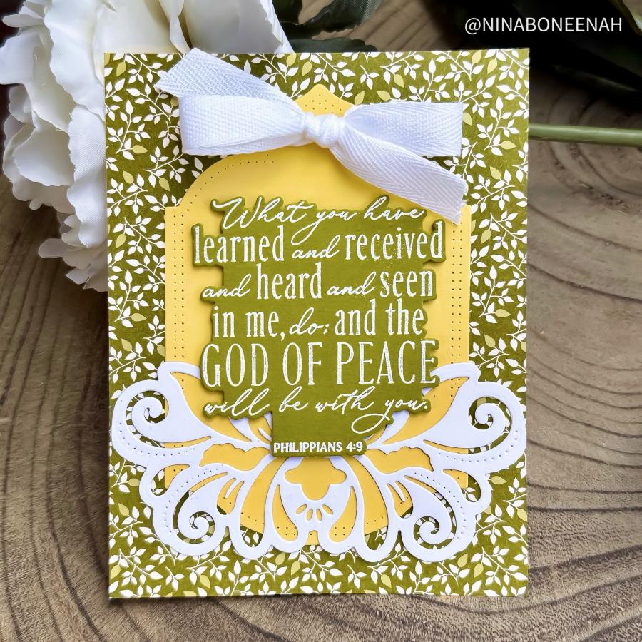 Reflections: Philippians 4 Mini Stamp Set