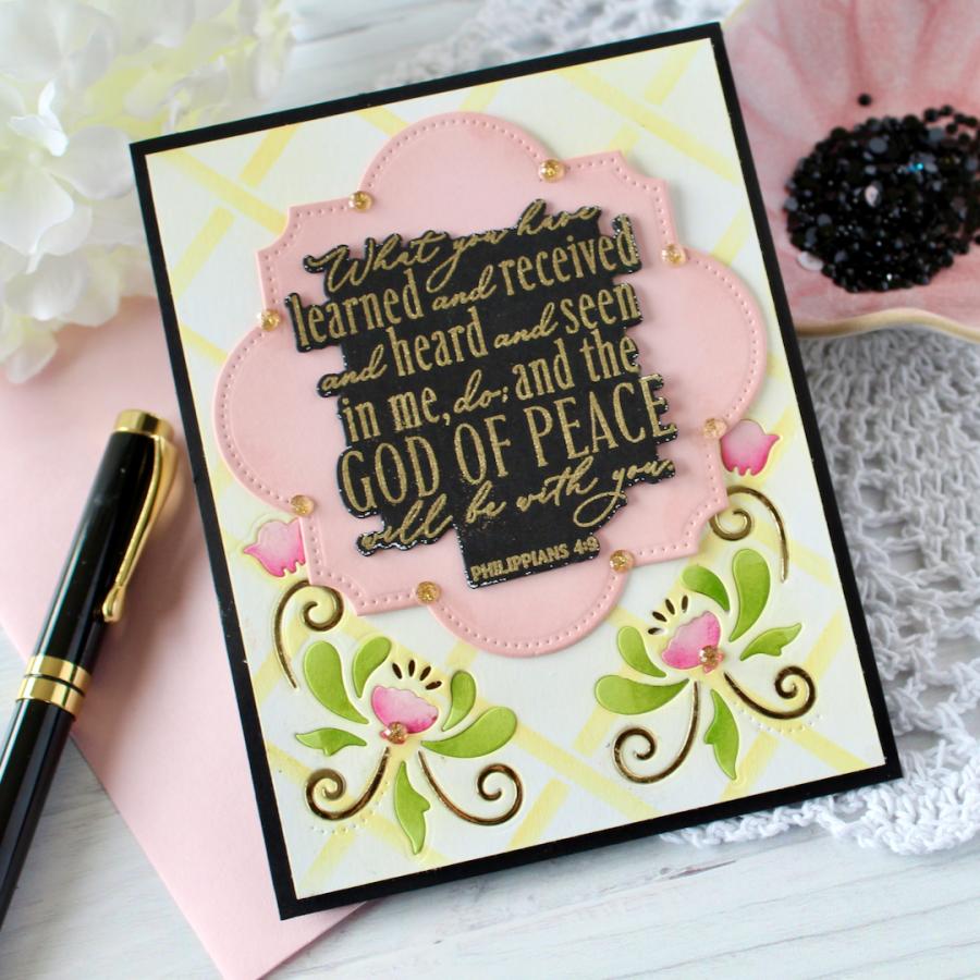 Reflections: Philippians 4 Mini Stamp Set