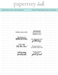 Fab-boo-lous Sentiments Mini Stamp Set