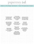 Make a Little Magic Sentiments Stamp Set