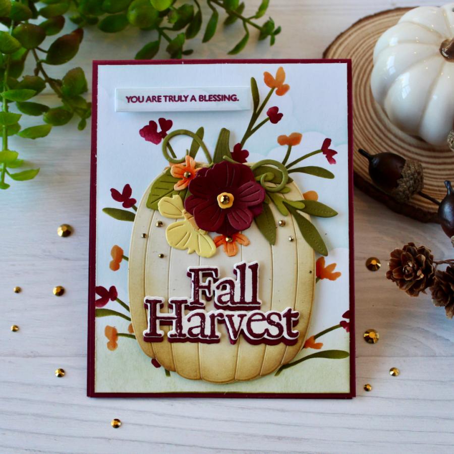 This is Big Sentiments: Fall Harvest Stamp Set