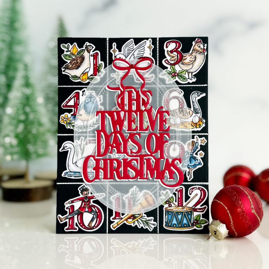 The Twelve Days of Christmas Stamp Set