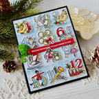 The Twelve Days of Christmas Stamp Set