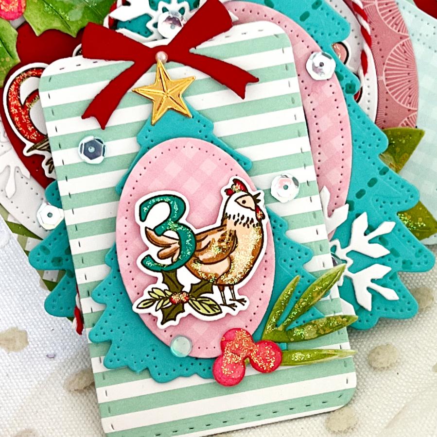 The Twelve Days of Christmas Stamp Set