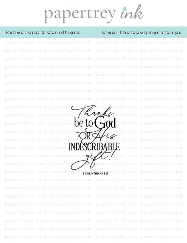 Reflections: 2 Corinthians Mini Stamp Set