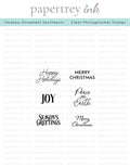 Timeless Ornament Sentiments Mini Stamp Set